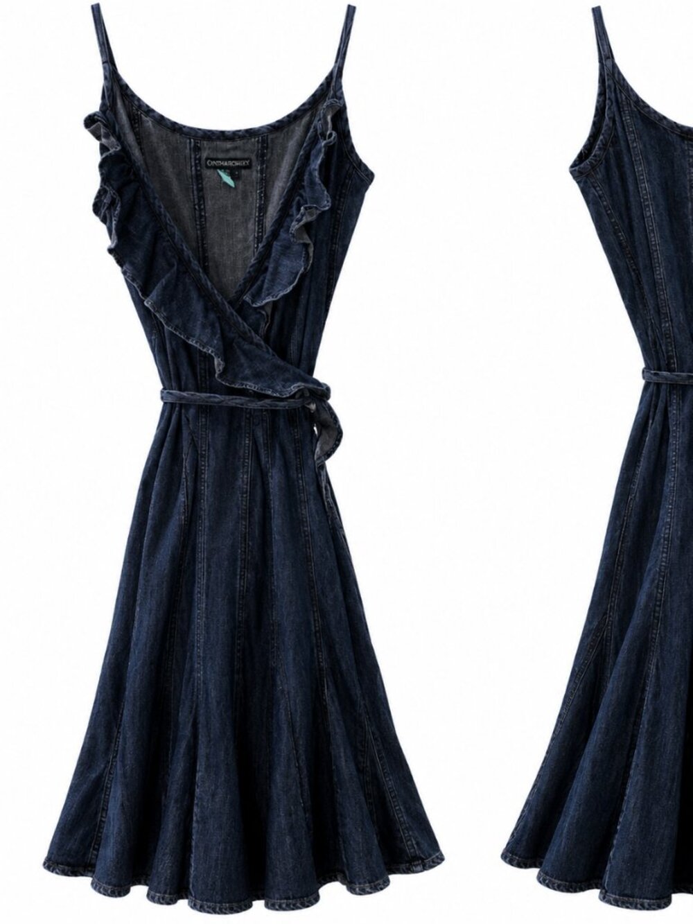Ralph Lauren Asymmetrical Denim Dress